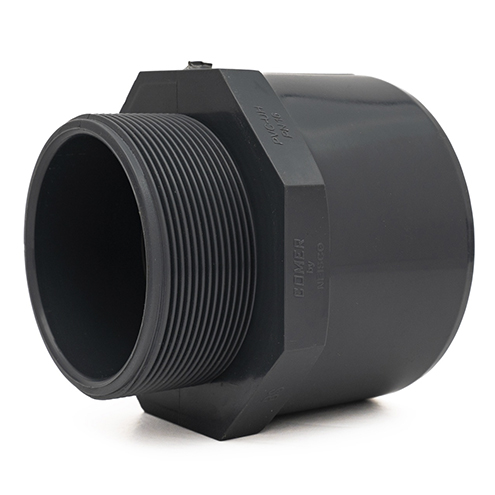Адаптор двойной муфтовый ПВХ Neisco (клеевой-нар.резьба BSP) DxdxG 110 - 90 x 2½", PN16