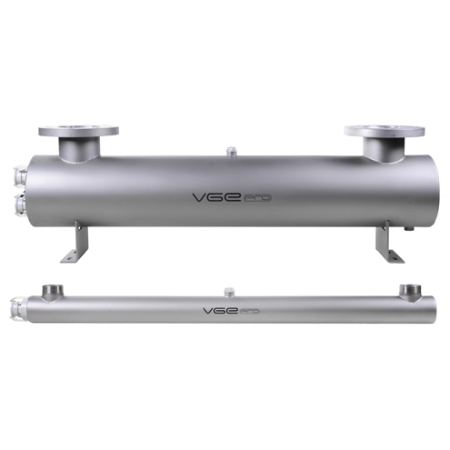 Устройство ультрафиолета "VGE pro UV Inox 140-76", поток 12 м3/ч, 140 Вт