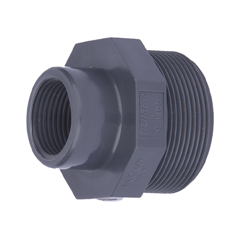 Адаптор редукционный ПВХ Neisco (внутр.-нар.резьба BSP) G1xG2 1"x1/2", PN16