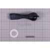 Черная ручка 1 1/2"-2" для многопозиционных вентилей 20565, 00597, 00598, 11366
